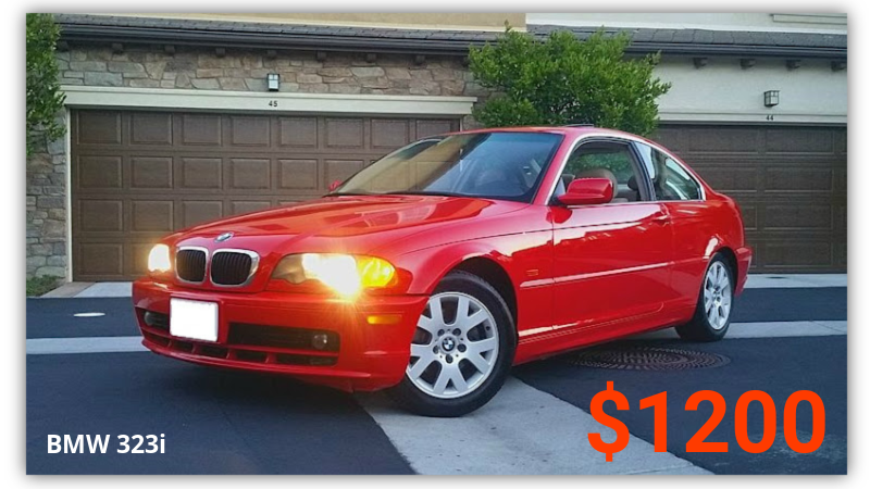 BMW 323i – $1,200